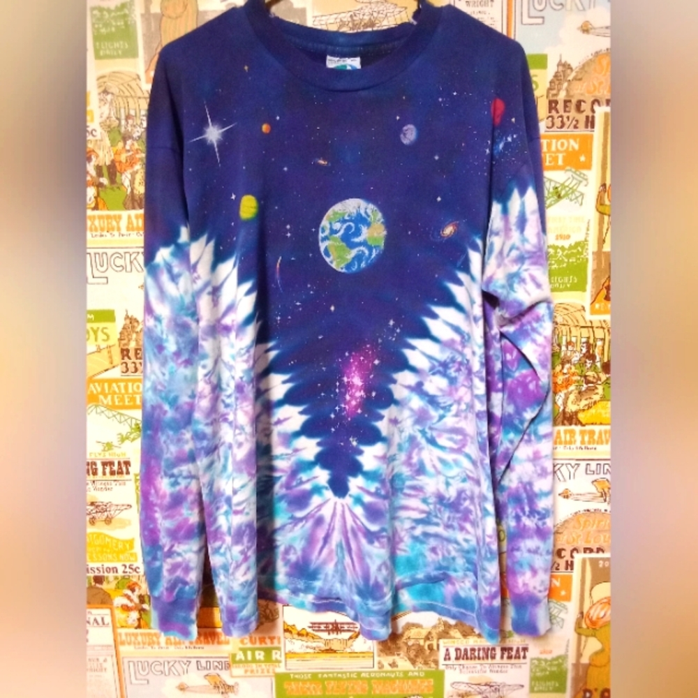 VTG 1992 Liquid Blue Galaxy Tee